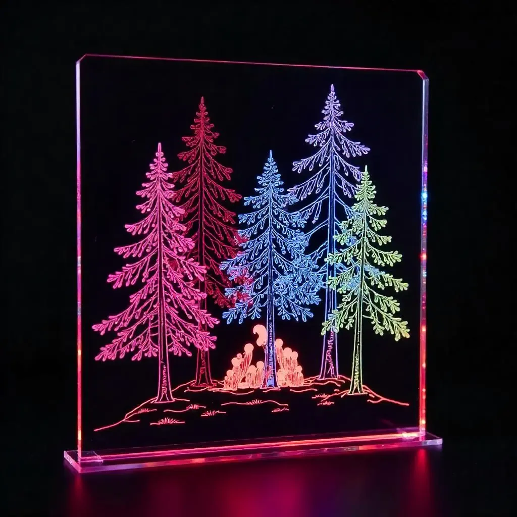 Acrylic Laser Cutting & Engraving in Dubai