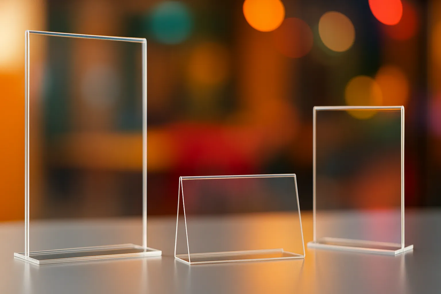 Acrylic Display Stands in Dubai - Modern Solutions for Retail, Exhibitions & Product Branding