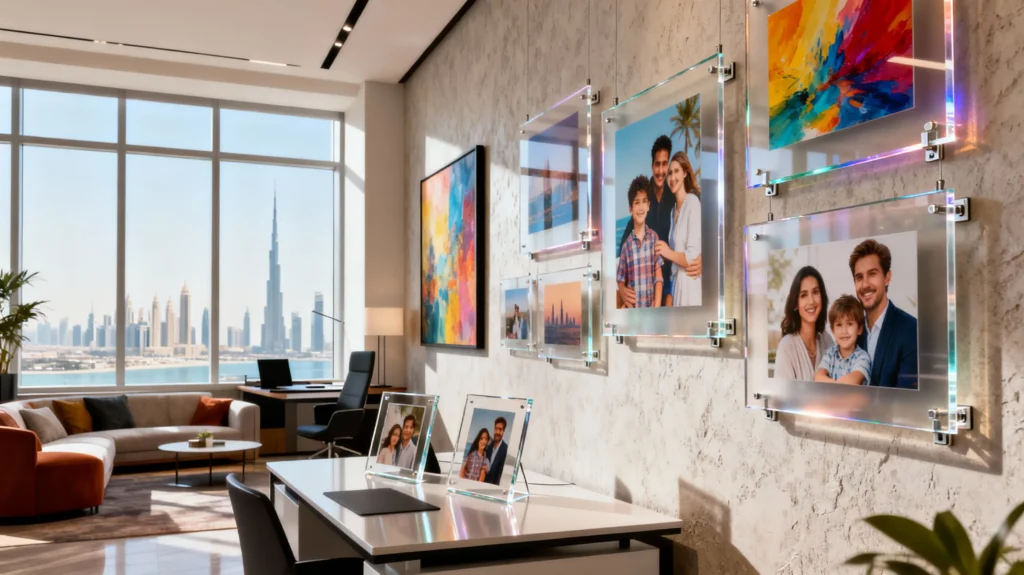 Acrylic Photo Frames in Dubai - Modern Custom Acrylic Frames