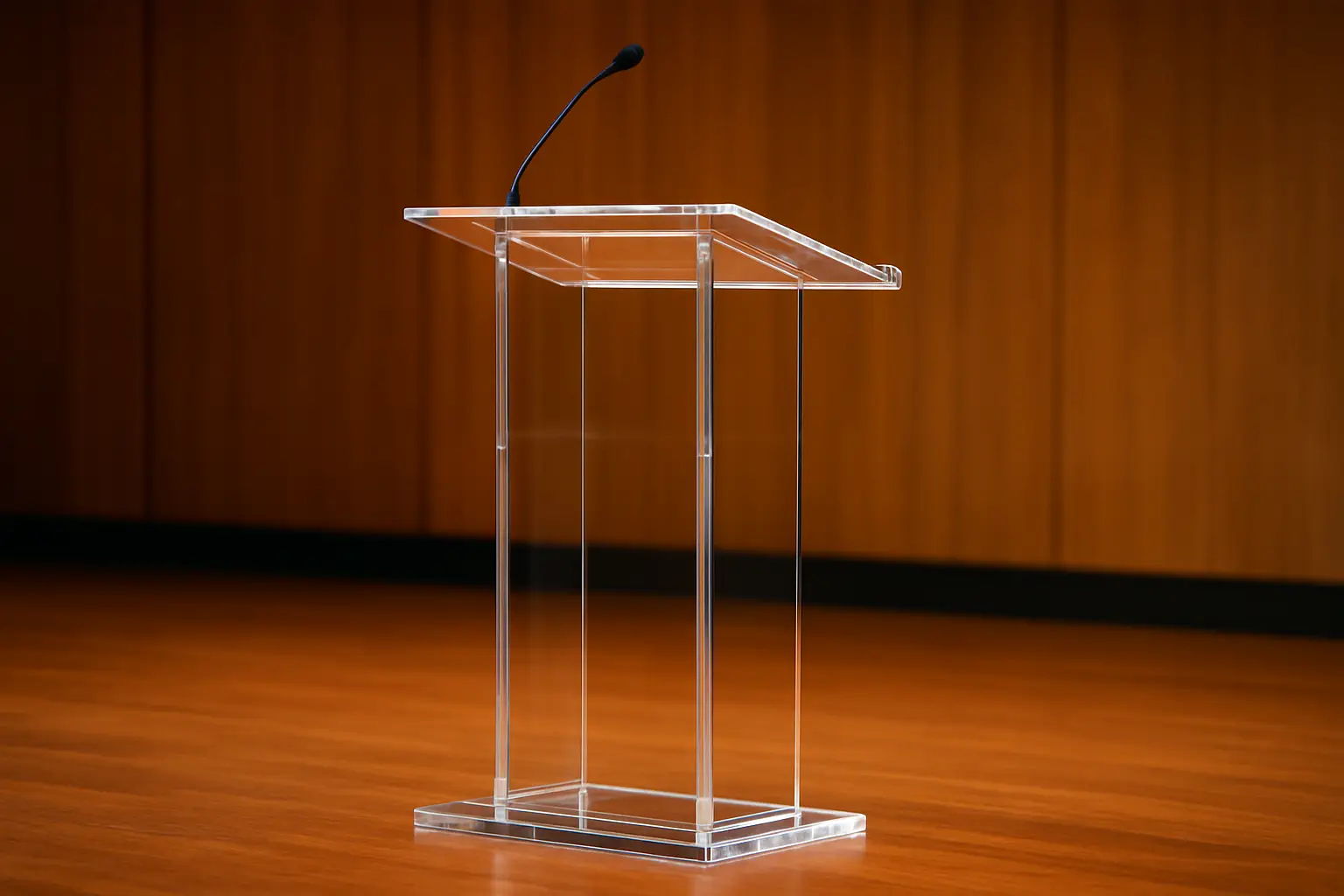 Acrylic Podium in Dubai: Custom Lecterns for Conferences, Events & Corporate Spaces