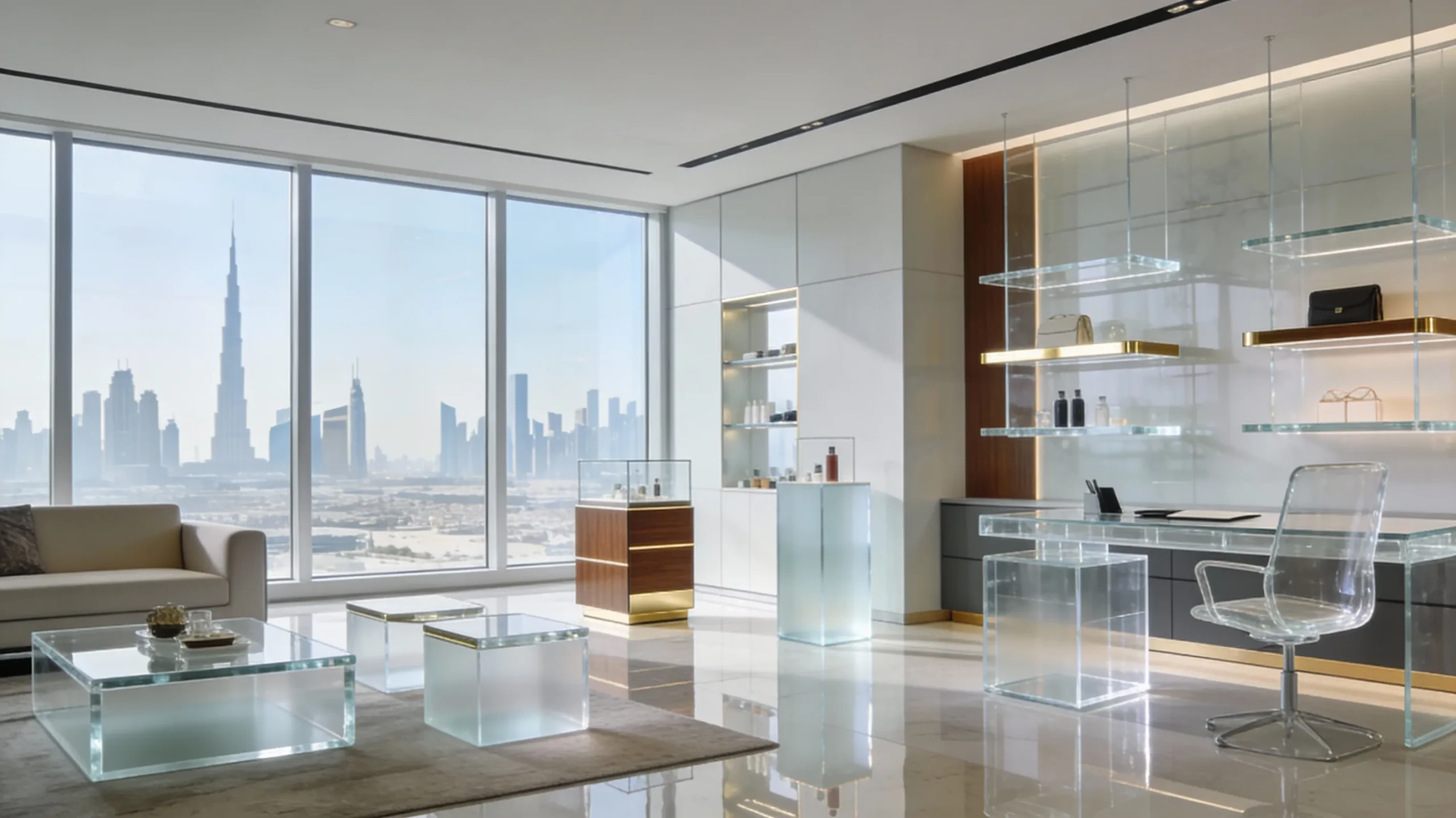 Custom Acrylic Furniture in Dubai - Modern Transparent Designs for Homes & Offices