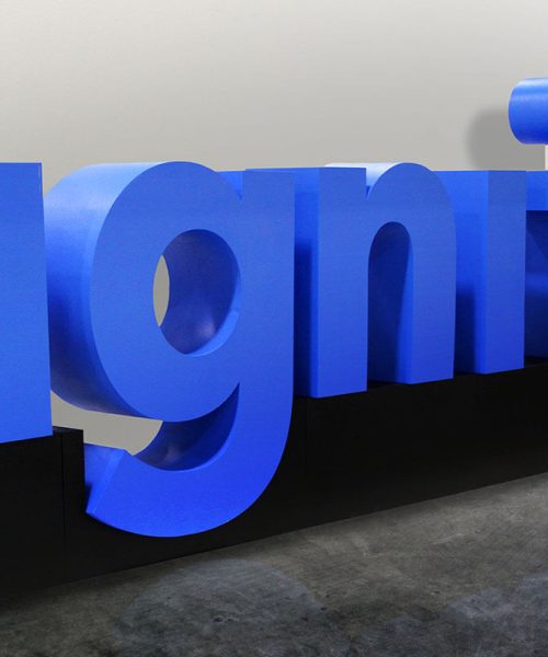 Acrylic creations - Acrlic 3D letter cutting in Dubai 2